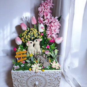 Húsvéti nyuszik a vén hídnál - Meska.hu