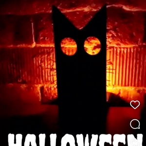 Halloween mécsestartó - Meska.hu