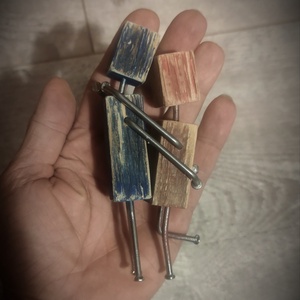 Rusztikus fa dekoráció - otthon & életmód - dekoráció - asztal és polc dekoráció - asztaldísz - Meska.hu