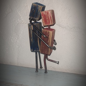 Rusztikus fa dekoráció - otthon & életmód - dekoráció - asztal és polc dekoráció - asztaldísz - Meska.hu