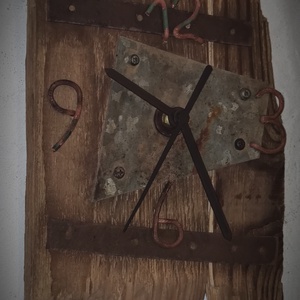 Rusztikus stílusú falióra - otthon & életmód - dekoráció - fali és függő dekoráció - falióra & óra - Meska.hu