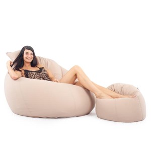 Drapp ALL IN XXL Babzsákfotel Garnitúra, , , MESKA