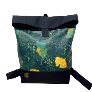 SuziartBag Hátizsák fekete ginkgo mitás, Táska & Tok, Kézitáska & válltáska, Válltáska, , MESKA