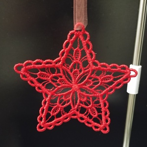 3 db Csillag Karácsonyfadísz, Szabadon Álló Csipke Gépi Hímzéssel, 3 színben - karácsony - karácsonyi lakásdekoráció - karácsonyfadíszek - Meska.hu 3 db Csillag Karácsonyfadísz, Szabadon Álló Csipke Gépi Hímzéssel, 3 színben - karácsony - karácsonyi lakásdekoráció - karácsonyfadíszek - Meska.hu