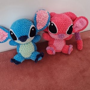 Stitch vagy Angel, Játék & Sport, Plüssállat & Játékfigura, Más figura, Horgolás, MESKA