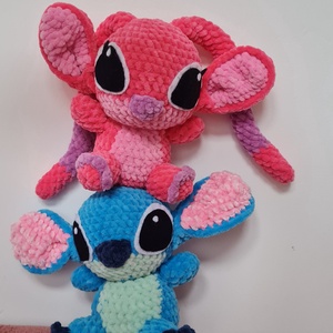 Stitch vagy Angel - játék & sport - plüssállat & játékfigura - más figura - Meska.hu