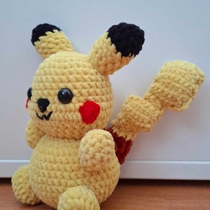 Pikachu - játék & sport - plüssállat & játékfigura - más figura - Meska.hu
