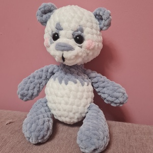 Szürke panda, Játék & Sport, Plüssállat & Játékfigura, Más figura, Horgolás, MESKA