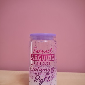 Snowglobe pohár 16 oz - Meska.hu