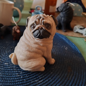 Mopsz gyertya rendelhető - Meska.hu