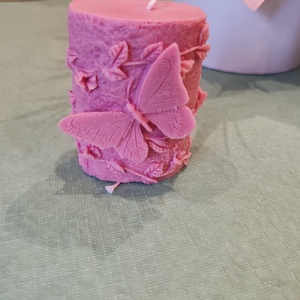 Pillangós gyertya , Kellékek & szerszámok, Dekorációs kellékek, Dekorációs gyertya, Gyertya-, mécseskészítés, MESKA