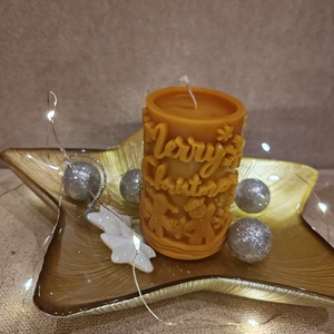 Méhviasz gyertyák  - Meska.hu