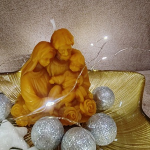 Méhviasz gyertyák  - Meska.hu