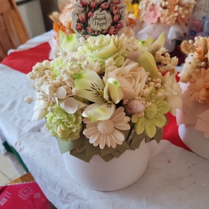 Illatos viaszvirág box, Kellékek & szerszámok, Dekorációs kellékek, Dekorációs gyertya, Gyertya-, mécseskészítés, MESKA