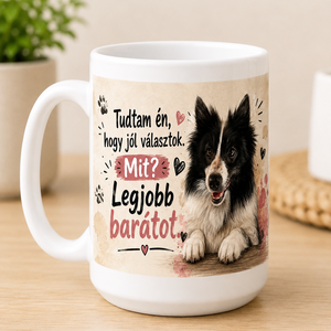 Saját kutyás bögre - Meska.hu