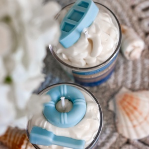Piña Colada koktél szójaviaszgyertya - otthon & életmód - gyertya, illat, aroma - gyertya - Meska.hu