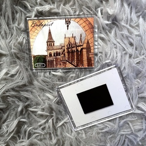 Budapest Halászbástya mágnes - otthon & életmód - konyhafelszerelés, tálalás - konyhai dekoráció - hűtőmágnes - Meska.hu