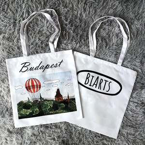 Budapest Városliget hőlégballon textilszatyor - Meska.hu