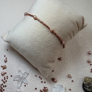 Ancient Pearl Bracelet - Tenyésztett gyöngy karkötő - ékszer - karkötő - gyöngyös karkötő - Meska.hu
