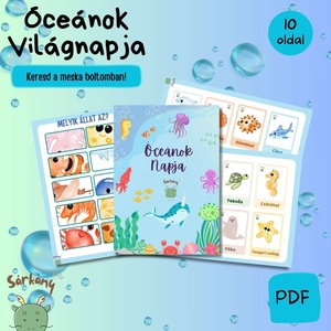 Óceánok Munkafüzet, Játék & Sport, Készségfejlesztő és Logikai játék, Oktató játékok, Fotó, grafika, rajz, illusztráció, MESKA