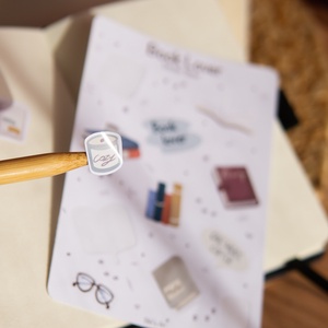 Book lover - matricaív - otthon & életmód - papír, írószer - matrica, matrica csomag - Meska.hu