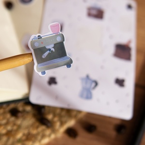 Coffee lover - matricaív - otthon & életmód - papír, írószer - matrica, matrica csomag - Meska.hu