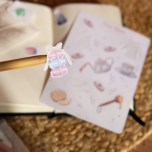 Tea time - matricaív - kellékek & szerszámok - dekorációs kellékek - matricaív - Meska.hu