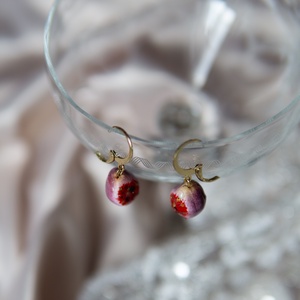 Füge fülbevaló - ékszer - fülbevaló - lógó fülbevaló - Meska.hu