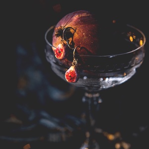 Füge fülbevaló - ékszer - fülbevaló - lógó fülbevaló - Meska.hu