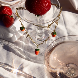 Epres nemesacél nyaklánc �� - ékszer - nyaklánc - gyöngyös nyaklánc - Meska.hu