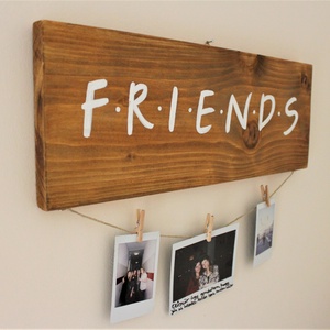 FRIENDS feliratú tábla - otthon & életmód - dekoráció - kép & falikép - táblakép - Meska.hu