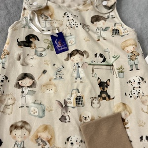 Téli tipegő hálózsák állatorvos, Baba - mama, Babaruházat, Tipegőhálózsák, Varrás, MESKA