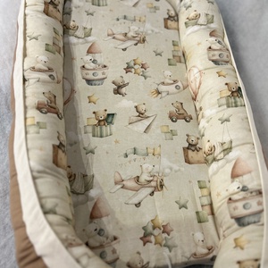 Babafészek macik - baba - mama - baba ágynemű - babafészek - Meska.hu