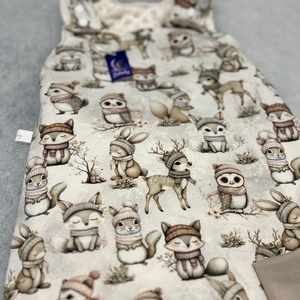 Téli tipegő hálózsák téli állatok, Baba - mama, Babaruházat, Tipegőhálózsák, Varrás, MESKA