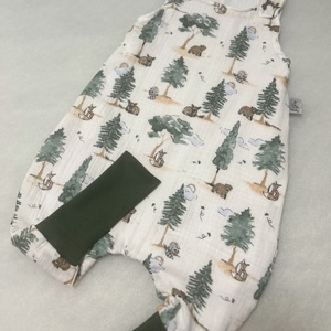 Nyári tipegő hálózsák erdő - baba - mama - babaruházat - tipegőhálózsák - Meska.hu