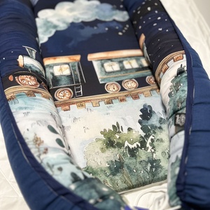 Babafészek vonat, Baba - mama, Baba ágynemű, Babafészek, Varrás, MESKA