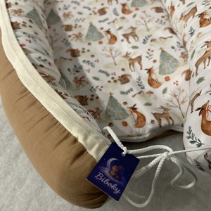 Babafészek erdei állatok - baba - mama - baba ágynemű - babafészek - Meska.hu