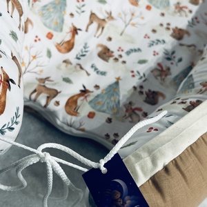 Babafészek erdei állatok - baba - mama - baba ágynemű - babafészek - Meska.hu