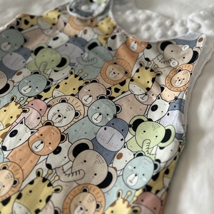 Téli tipegő hálózsák színes állatok - Meska.hu