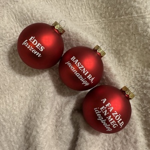 Vicces karácsonyfadíszek - karácsony - karácsonyi lakásdekoráció - karácsonyfadíszek - Meska.hu