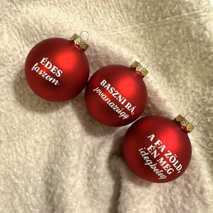 Vicces karácsonyfadíszek - karácsony - karácsonyi lakásdekoráció - karácsonyfadíszek - Meska.hu