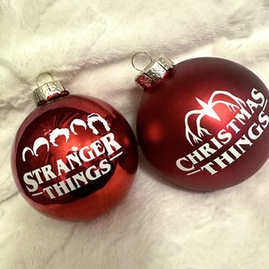 Stranger Things Karácsonyfadíszek - karácsony - karácsonyi lakásdekoráció - karácsonyfadíszek - Meska.hu