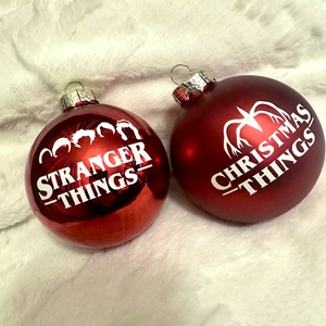 Stranger Things Karácsonyfadíszek - karácsony - karácsonyi lakásdekoráció - karácsonyfadíszek - Meska.hu