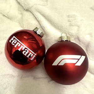 F1 Ferrari karácsonyfadíszek, Karácsony, Karácsonyi lakásdekoráció, Karácsonyfadíszek, , MESKA