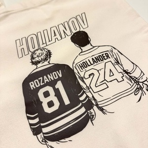 Heated Rivalry/Forró viszály vászontáska - táska & tok - bevásárlás & shopper táska - shopper, textiltáska, szatyor - Meska.hu