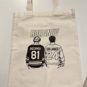 Heated Rivalry/Forró viszály vászontáska - táska & tok - bevásárlás & shopper táska - shopper, textiltáska, szatyor - Meska.hu