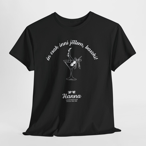 Én csak inni jöttem, baszki! - Vicces menyasszonyi póló - esküvő - lánybúcsú - Meska.hu