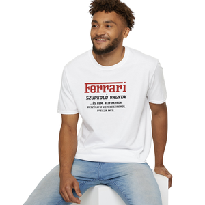 F1 Ferrari vicces póló - ruha & divat - férfi ruha - póló - Meska.hu