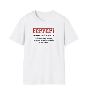 F1 Ferrari vicces póló - ruha & divat - férfi ruha - póló - Meska.hu