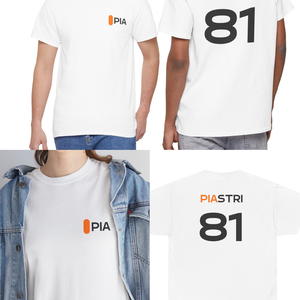F1 McLaren póló � Norris 1 - Piastri 80 - ruha & divat - férfi ruha - póló - Meska.hu